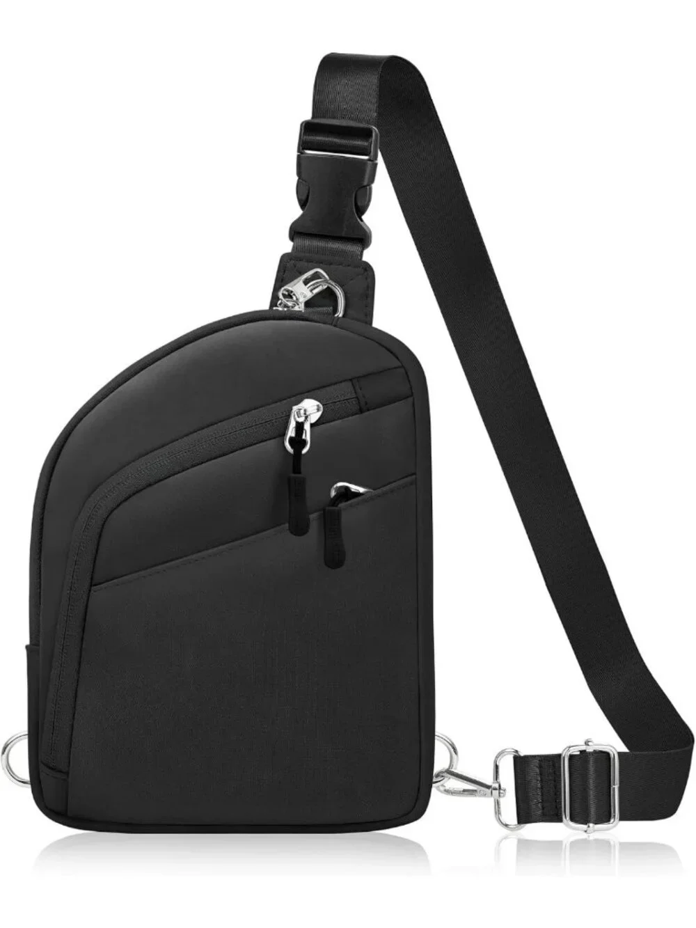 Anti-Theft Sling Crossbody Bag for Travel - RFID Blocking Small Purse Wallet